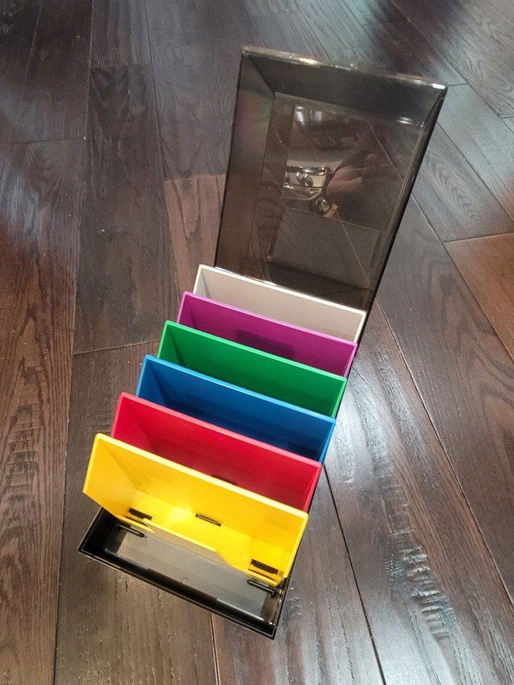SRW Minidex 78 5.25" FLOPPY DISK HOLDER Works with Apple II Commodore BASF