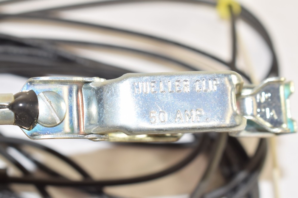 NEW Mueller Clip 50 Amp Cable Assembly