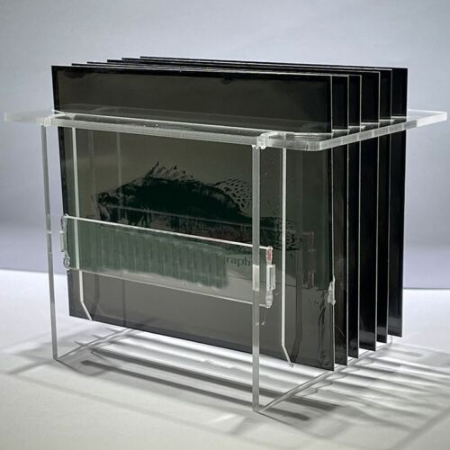 New 4x5 Sheet Film Drying Rack Holds 6 sheets Acrylic Removable Easy to Carry