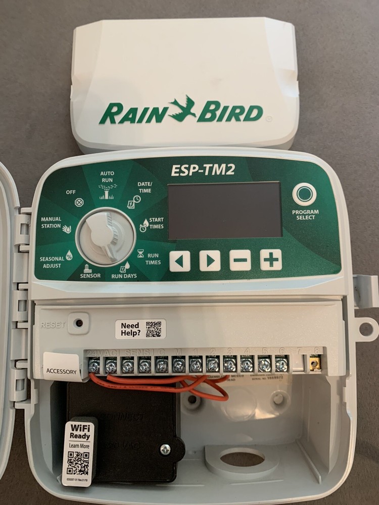 Rainbird ESP-TM2 Indoor 6 Station Irrigation Controller Working Used