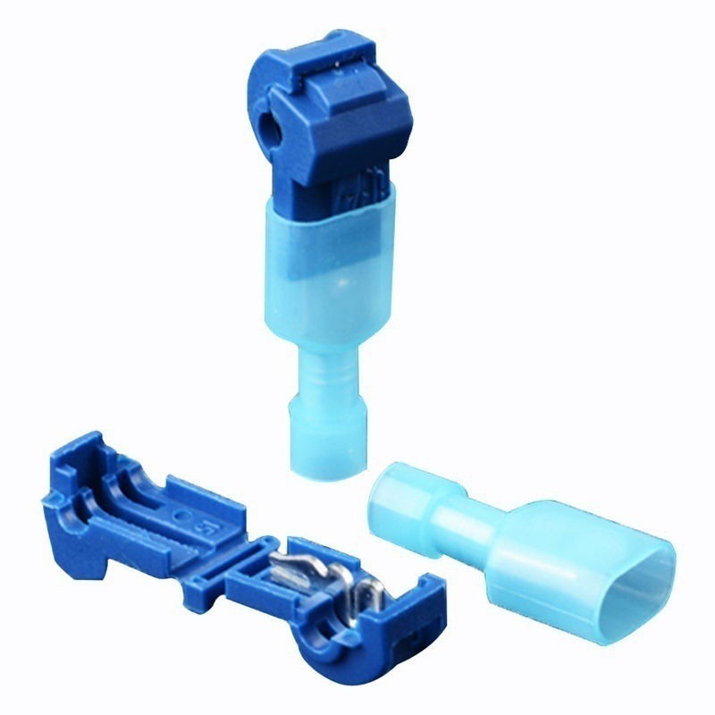 Connector Clamp Clips Kit Electrical Cable Wire Quick Connect Terminals Crimp