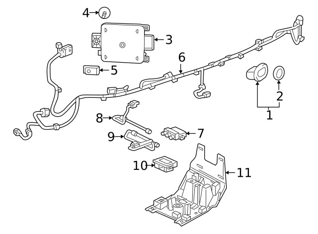 Genuine GM Harness 85637203