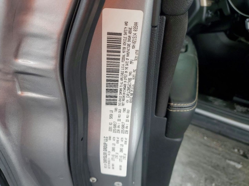 CHEROKEE 2014 Lid Motor Pull Down 5595903