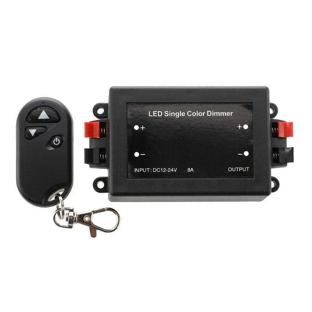 DC12/24V Single Color LED Wireless Dimmer Controller+RF remote control RF RC0697