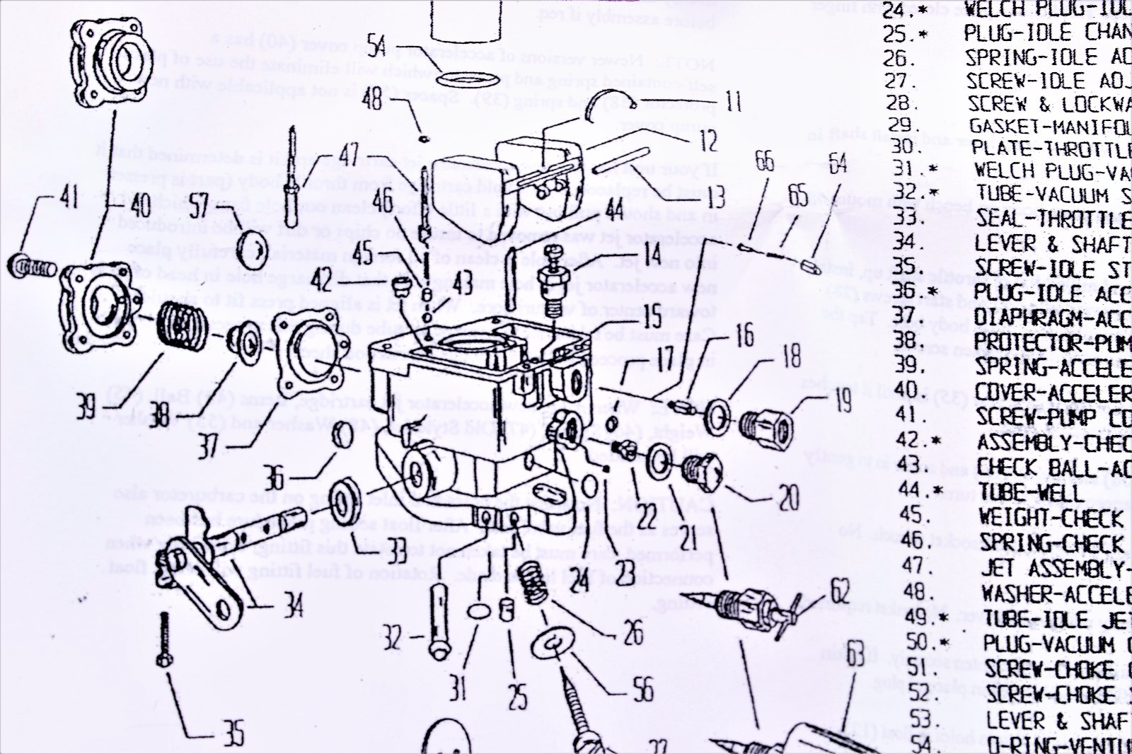 ZENITH Carburetor Kit fits Ford 2.3 liter with 15080 F8JL-9510-TA F8JL TA DG9