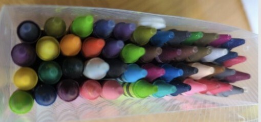 Great Expressions 50 Assorted Wax Crayons