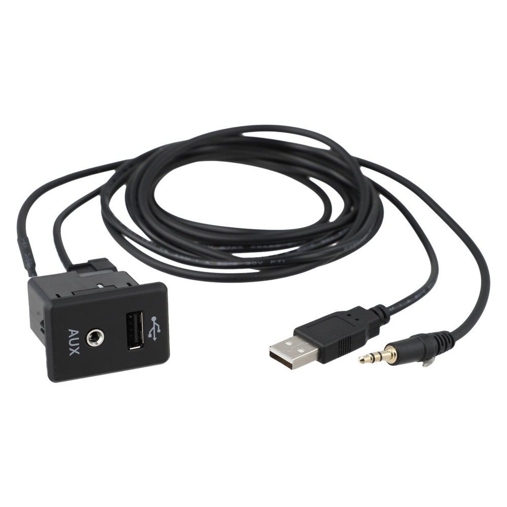 280234BA0B AUX Socket + USB Cable for Nissan Frontier Rogue and Altima Models
