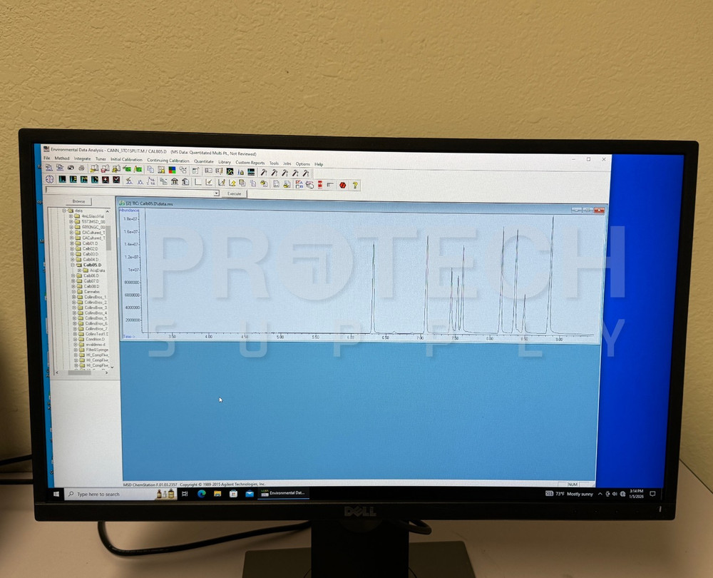 Agilent MassHunter Workstation Qualitative Analysis Software Loaded PC