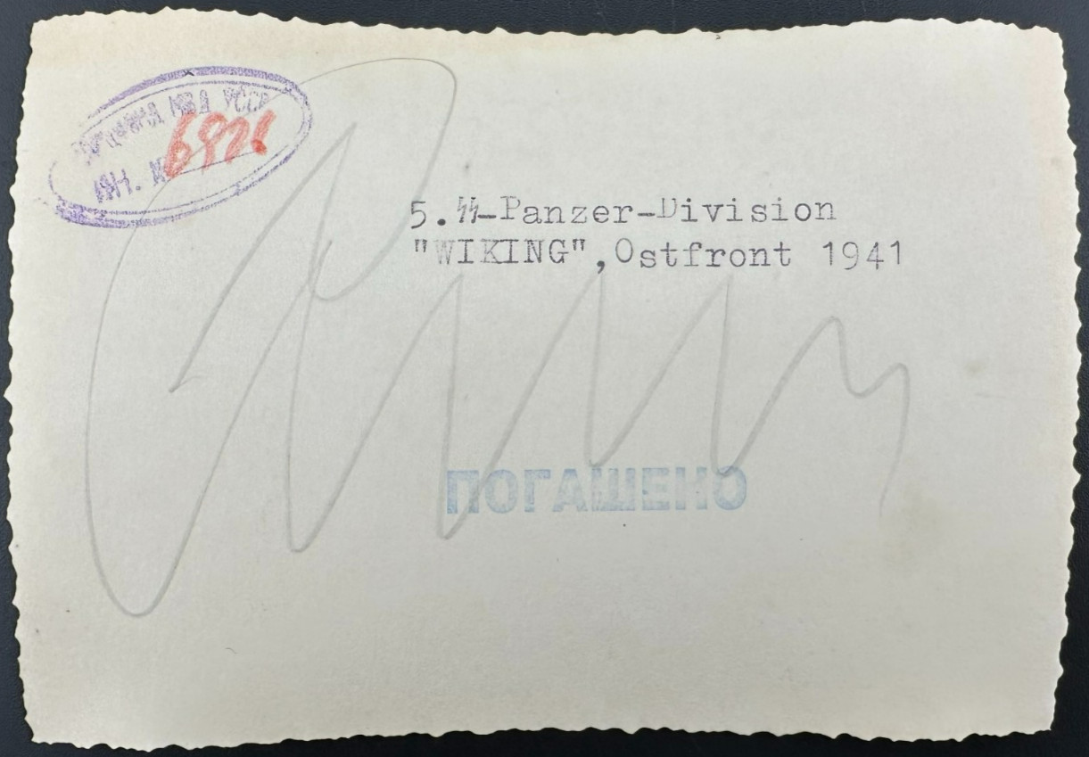1940's WWII SS Panzer Division “WIKING” Ostfront 1941
