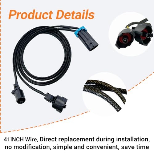 Gen 3 LS Knock Sensor Extension Relocation Harness Compatible with LS1 LS6 LQ4