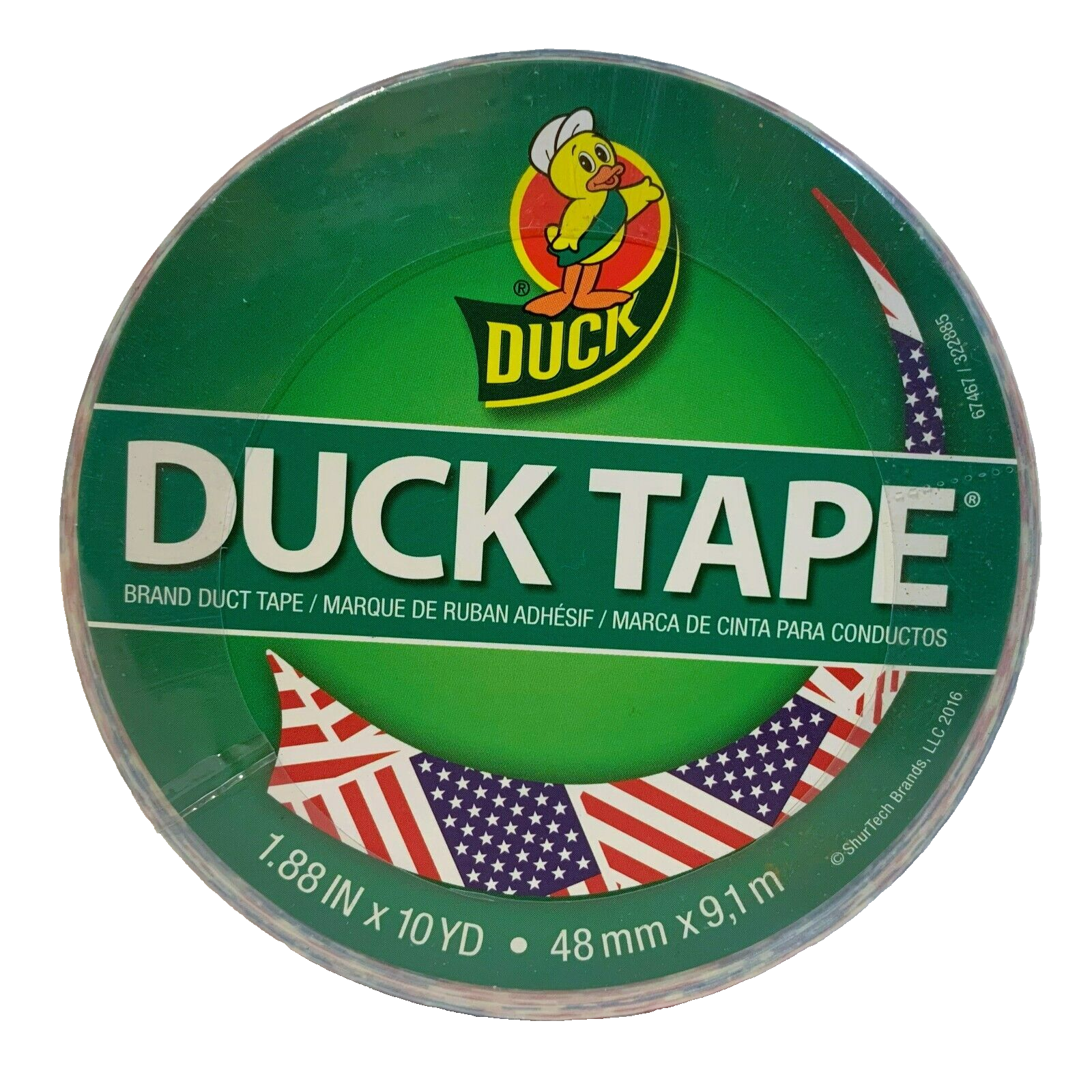 Duck Brand Tape American Flag Patriotic 4th July United States ~USA Made~ Crafts