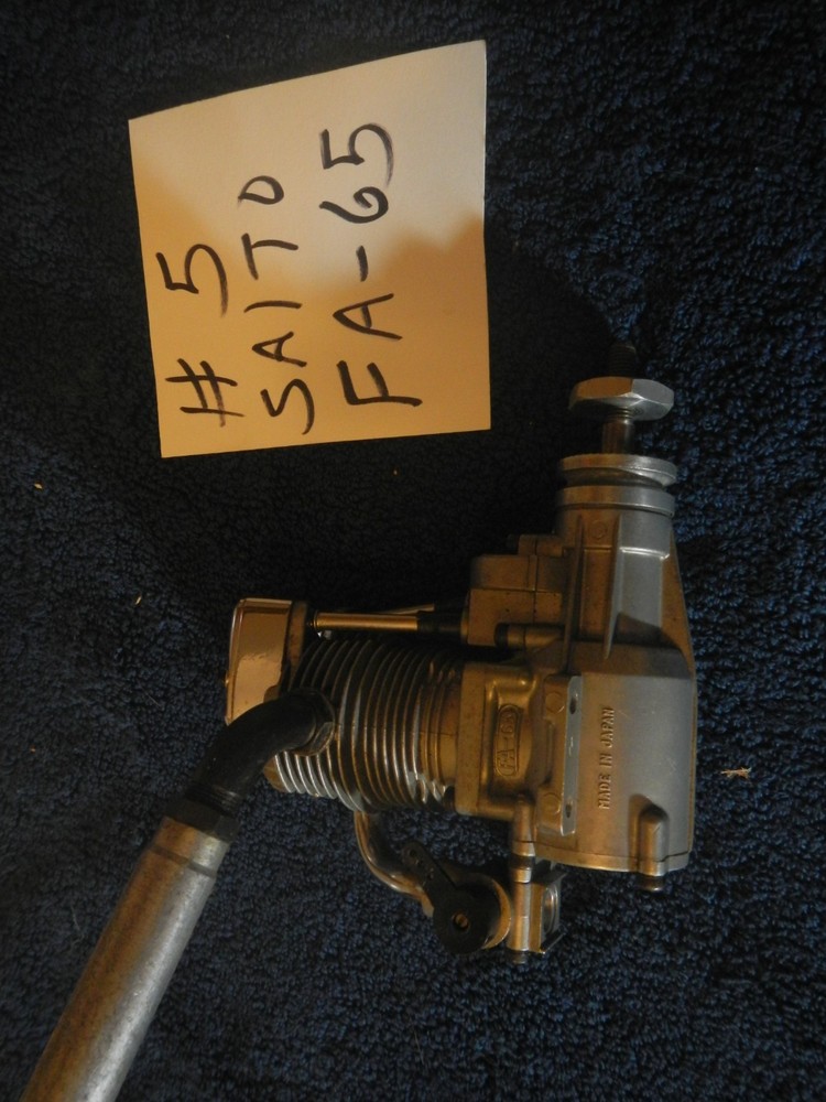 SAITO FA-85 FOUR STROKE GLOW ENGINE