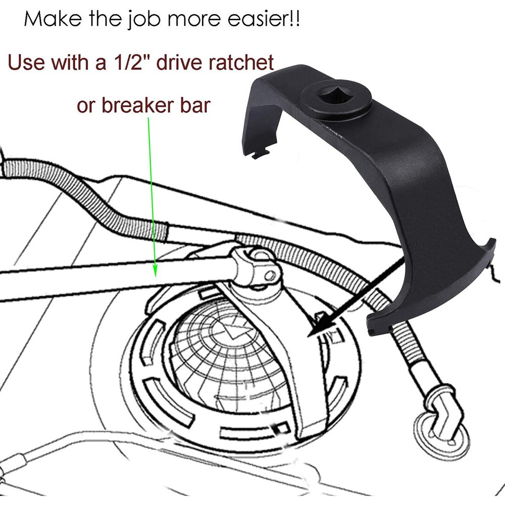 6599 Fuel Tank Lock Ring Tool & Adjustable Fuel Pump Module Spanner Wrench Tool