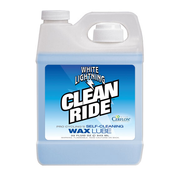 White Lightning Clean Ride Lube, 32oz Drip