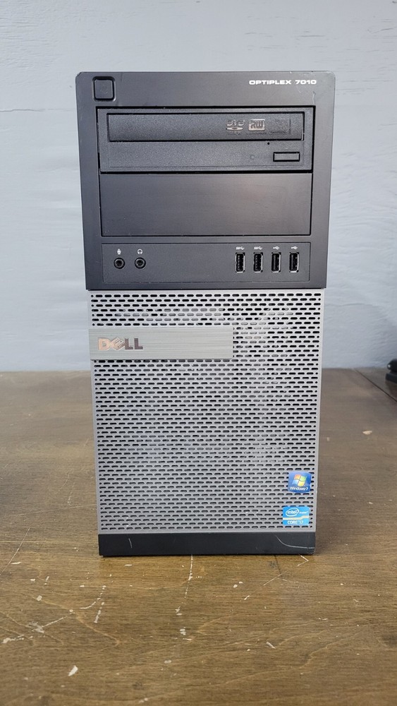 Dell OptiPlex 7010 Mid Tower PC Desktop Computer - Windows 7 Pro 32-bit