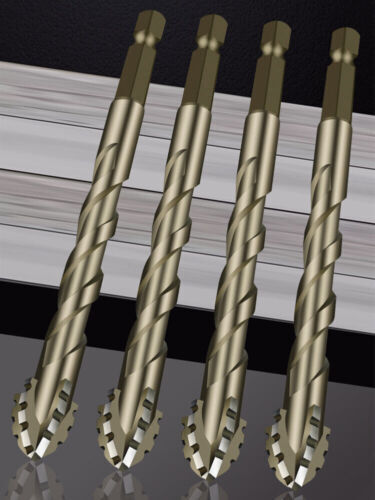 New Four-Flute Sawtooth Eccentric Drill Bit, Cozy Hoome Efficient Drill Bits US