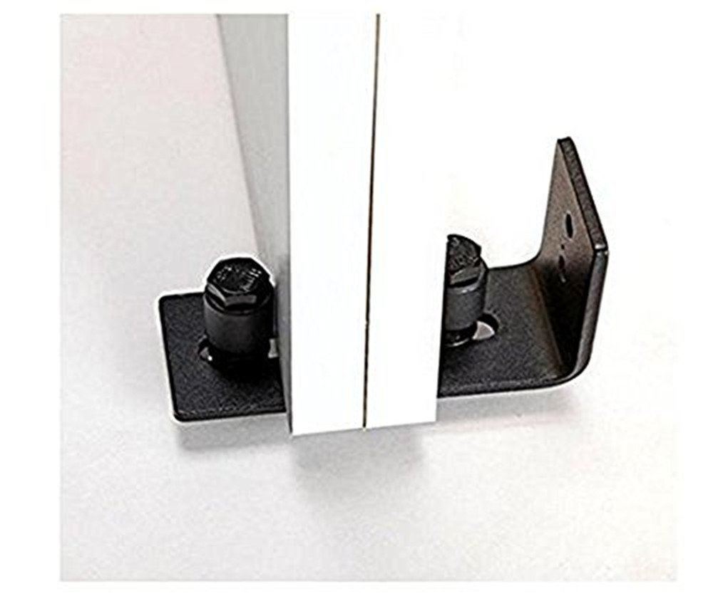 Adjustable Wall Flat Stay Roller Guide Bottom Floor Sliding Barn Door Hardware