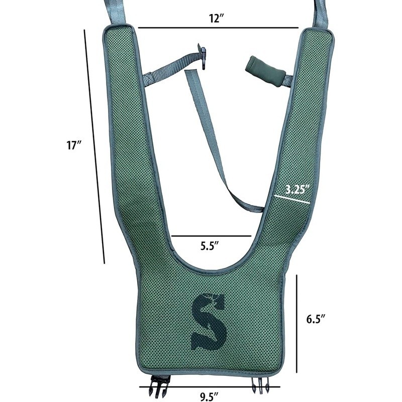 Padded Shoulder Straps Tree Stand Comfortable Load Adjustment Quiet Attachment