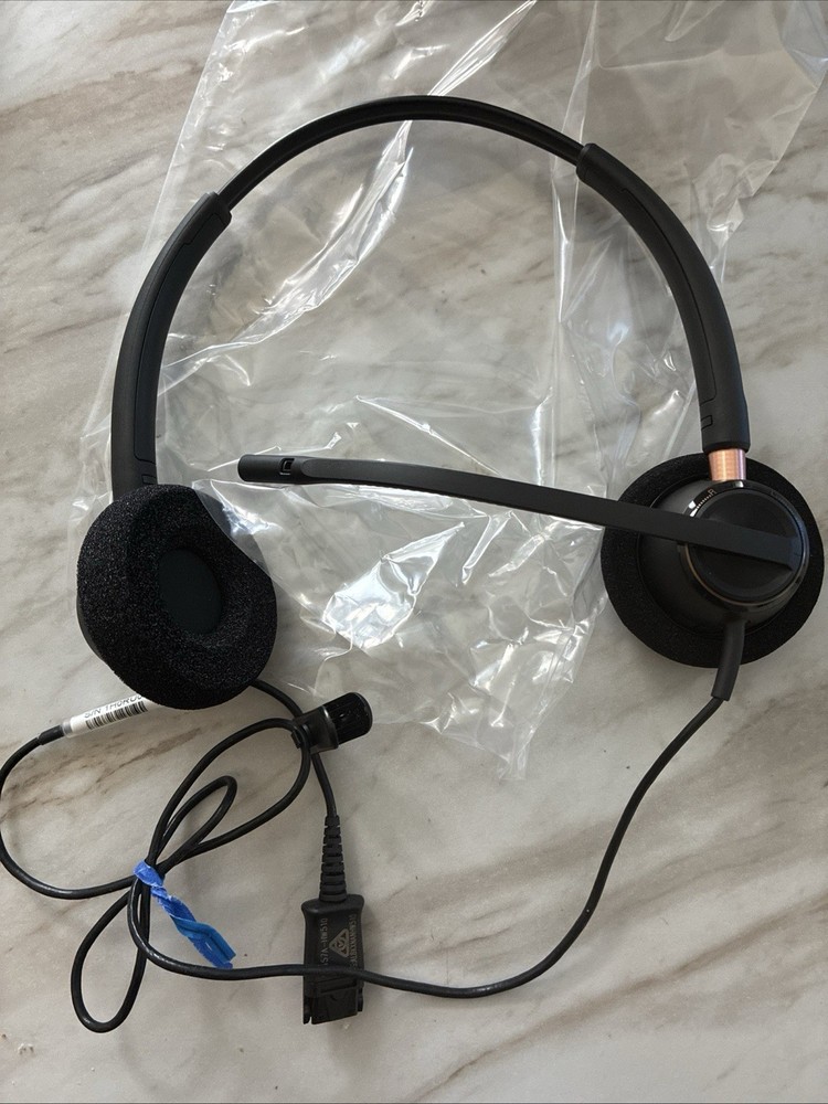 Plantronics EncorePro HW520 Headset AND adapter cable