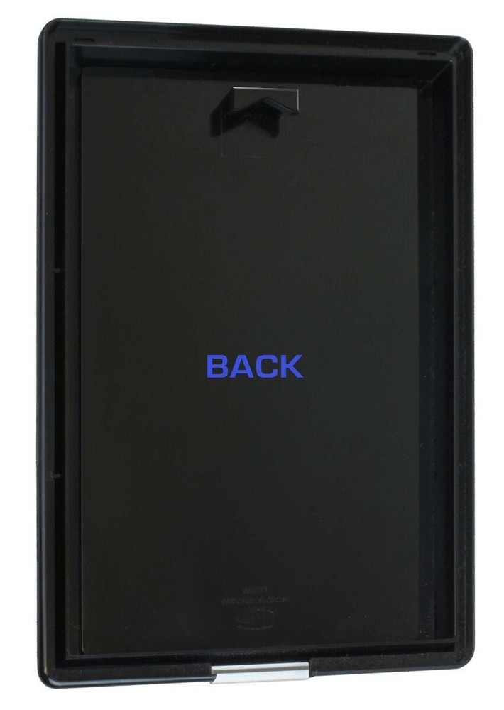 BCW SILVER Comic Book Showcases - Display Case - Hangs On Wall - *FIVE PACK*