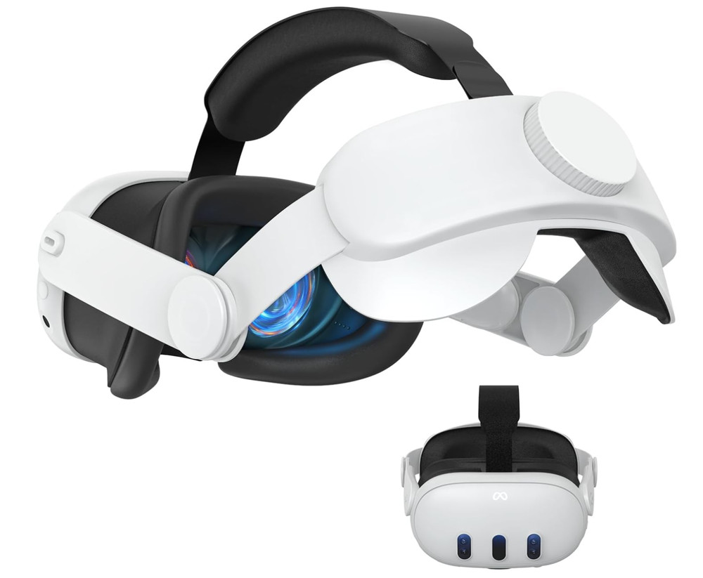 Head Strap Compatible with Oculus Quest 3,Meta Quest 3 Accessories Adjustable El