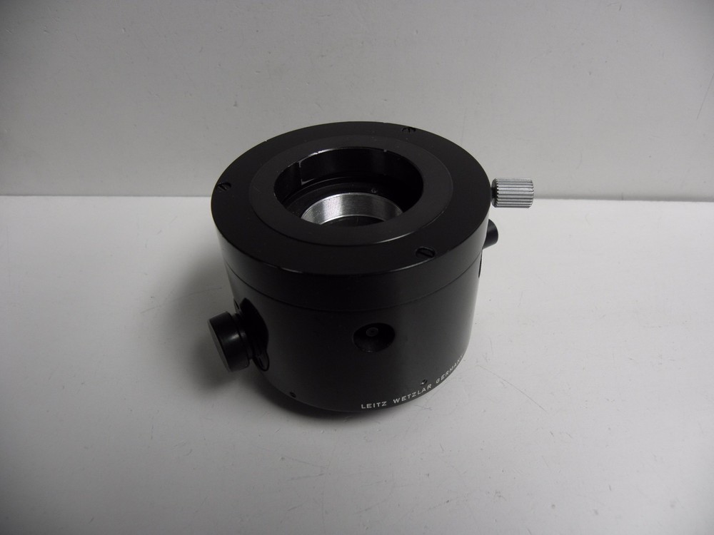 Leitz Wetzlar Leaf Shutter Microscope Camera Attachment Timed Release