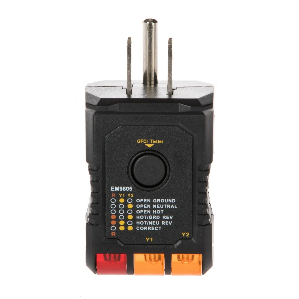 Hyper Tough GFCI Receptacle Tester