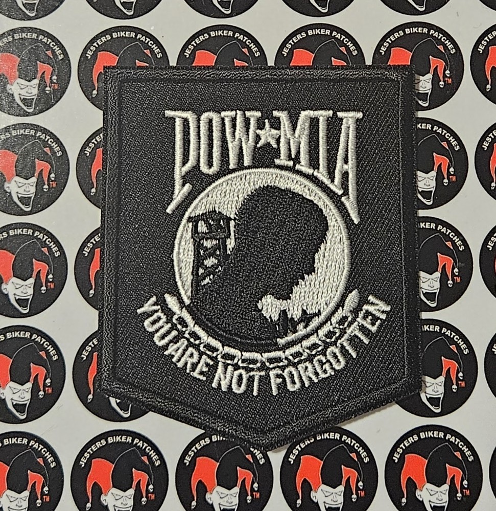 POW MIA FE Embroidered Patch POW030