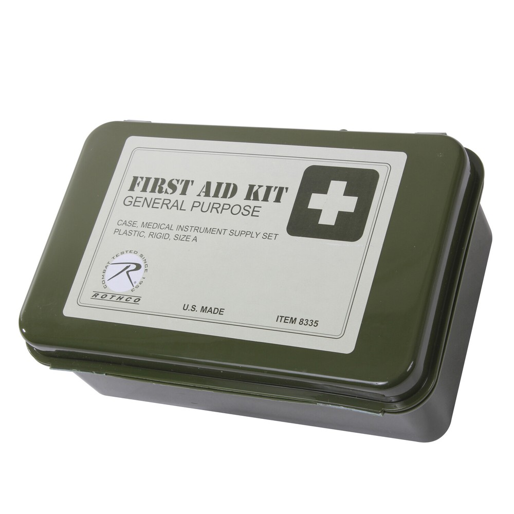 General Purpose First Aid Kit - Includes Over 50 Essential Emergency Items