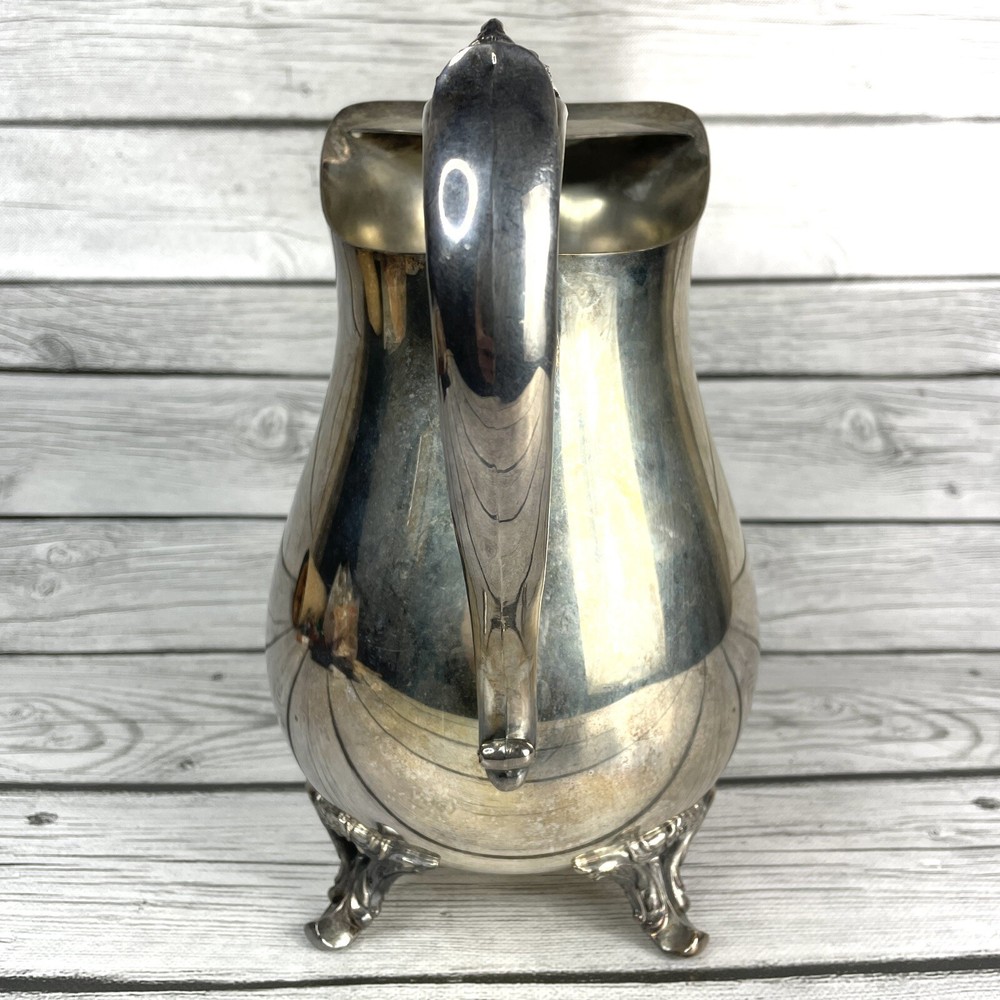 Vintage Silver Plated Pitcher FB Rogers silver co # 1117