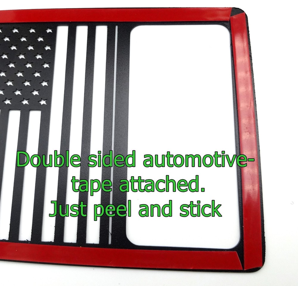 Scream ghostface tail light covers / fits 18-2023 jeep Gladiator
