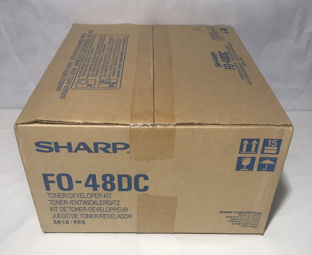 Genuine Sharp FO-48DC Toner / Developer - Printer-Copier-Fax, New Sealed Box...