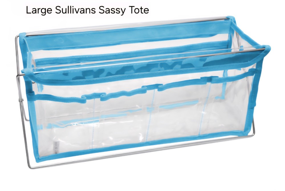 2 Sassy Totes ** Blue - large & small