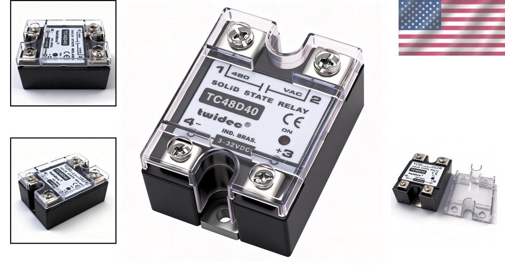 Single Phase 40A Solid State Relay SSR-40DA