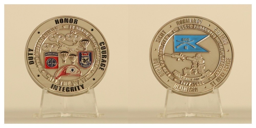505th Parachute Infantry Regiment Honor Courage Duty Token 3#5