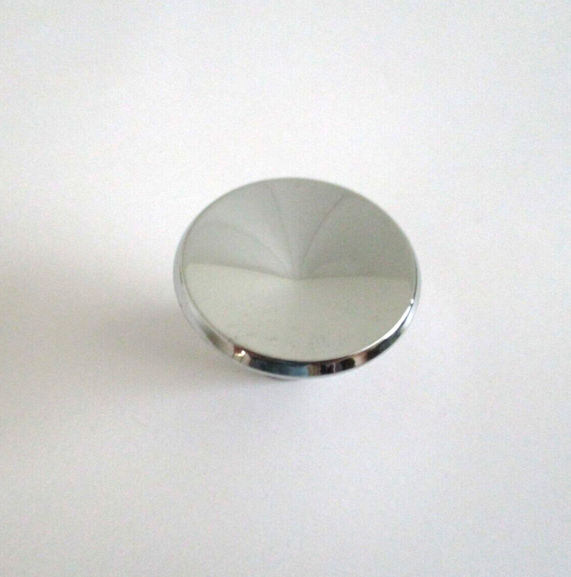 8 New Chrome Round Concave Knob Pull Drawer Cabinet 1”