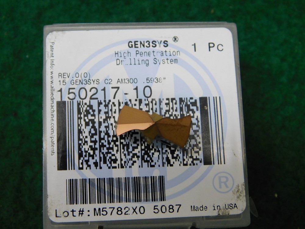 AMEC Carbide Replaceable Drill Tip GEN3SYS .5938" AM300