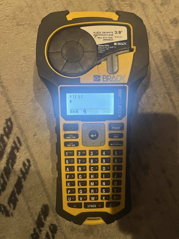 Brady BMP-21plus Label Printer
