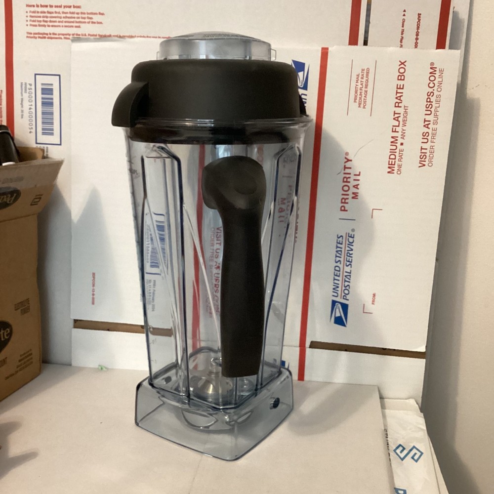 Blender Container w/ Locking Lid Vitamix Compatible Replacement Jar Heavy Duty