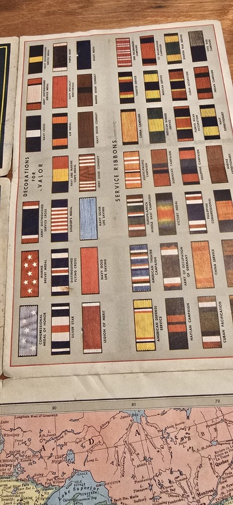Servicemans World War Map