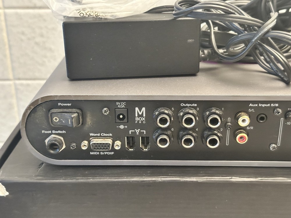 AVID Mbox 3 Pro Audio Interface w Premium Black Lion Modification