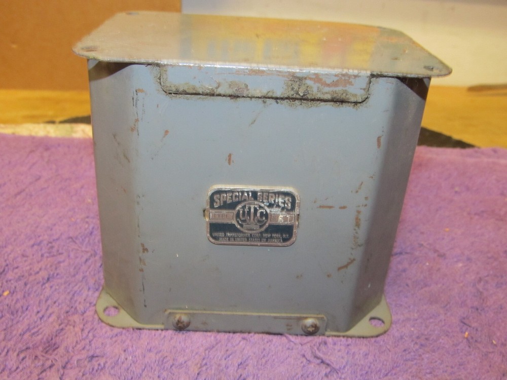 Vintage UTC S61 Transformer