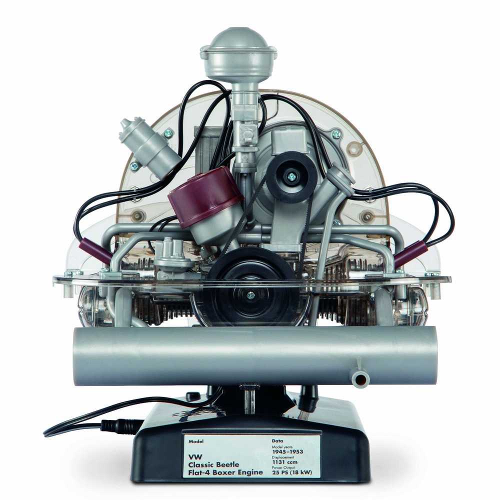 VW Beetle Model Engine Kit with Collector's Book