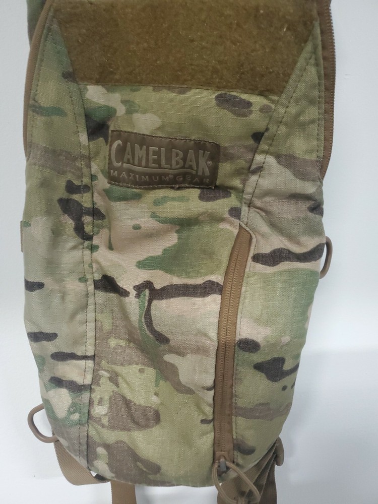CamelBak Maximum Gear Tactical Backpack Desert Camo Hydration Pack Multi Storage