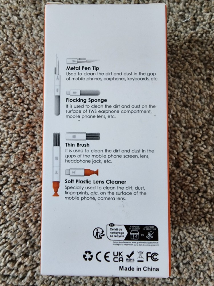 10-in-1 multifunctional cleaning kit designed for electronics like keyboards Etc