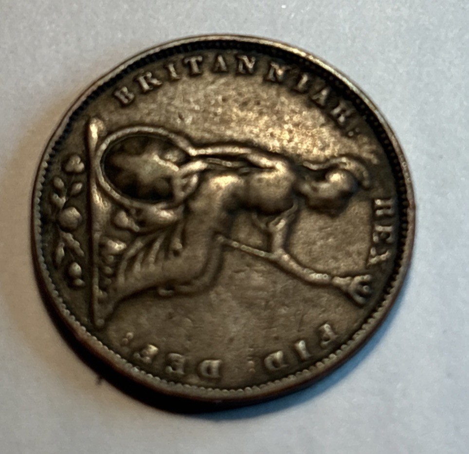 1826 KG 4 Farthing