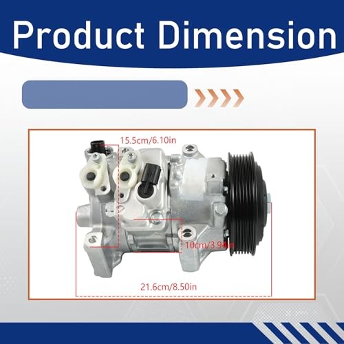 AC Compressor Replacement for Corolla 1.8L 2011 2012 2013 2014 447260-3373