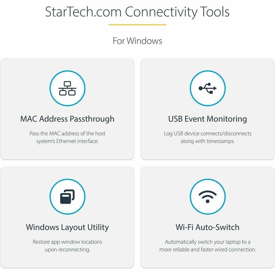StarTech DKT31CHDVCM USB-C Mini Dock 10Gbps 4K HDMI/DP VGA