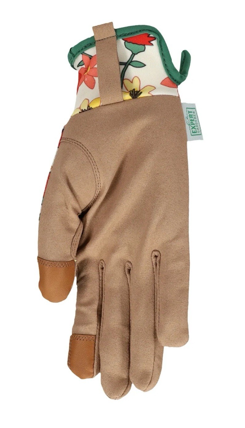 Expert Gardener Elastic Gardening Floral Gloves Size Medium 3 Pair Lot BIG VALUE