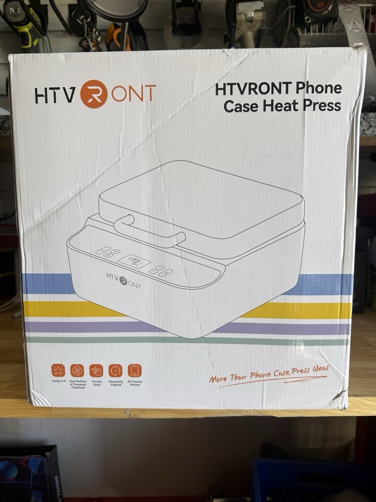 HTVRONT Phone Cases Heat Press for Iphone&Android 3D Automatic Vacuum Heat Press
